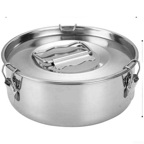 Panier vapeur acier inoxydable 304 avec couvercle et support de cuisson inclus grand format