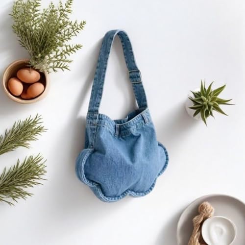 Sac hobo pour femme léger en jean pour soulager vos épaules pendant les voyages - 5
