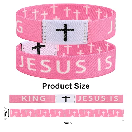 Pulsera religiosa Daily Bible Verse para mujer y hombre miniatura 4