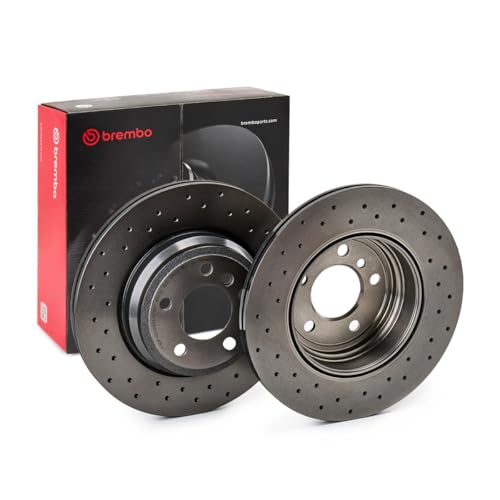 Disque de frein arrière Brembo 09.C117.1X perforé pour BMW F30 F31 F32 F36