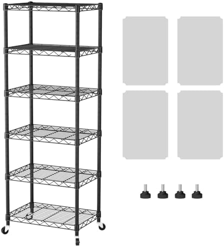Amazon.com: SINGAYE 6 Small Shelf Storage Wire Shelves Closet Bathroom ...