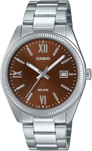 [�J�V�I] CASIO �A�i���O �N�I�[�c �����Y �r���v MTP-1302DD-5AV ���^���o���h �V���o�[ �u���E�� �����_�C�A�� �C�O���f�� [���s�A���i]
