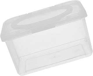 Abaodam Caixa De Lenços Umedecidos Para Bebês Dispensador De Lenços Umedecidos Dispensador De Lenços Umedecidos Para Banheiro Dispensador De Lenços Umedecidos Berçário Recipiente Para