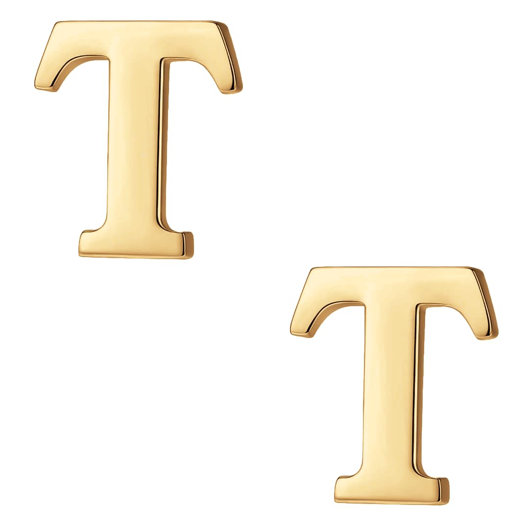 FURE T Initial Metal Collar Pins (Golden) for Men and Women - Set of 2 (B0CPP1DX1Z) Amazon Price History, Amazon Price Tracker
