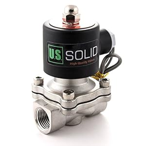 U.S. Solid 1/2' Edelstahl Magnetventil