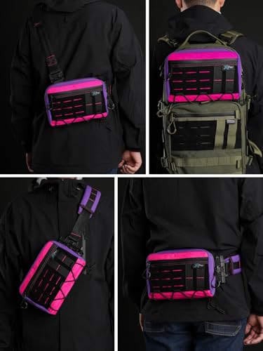 TACTICAL_GEEK Cache L3S Crossbody Shoulder Bag, Multipurpose Sling Bag Waist Bag with Adjustable Shoulder Strap - Image 2