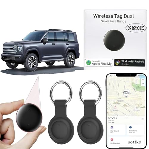 2 Pack Dual-System GPS Tracker