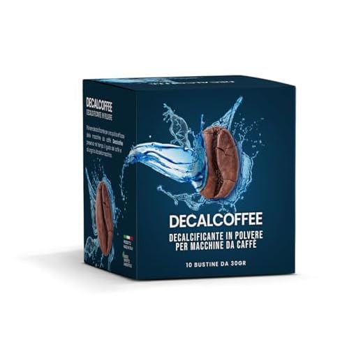 DECALCOFFEE Decalcificante in Polvere per Macchine da Caffè - 10 Bustine da 30 gr di Decalcificante biodegradabile compatibile con tutte le macchine per caffè | Made in Italy