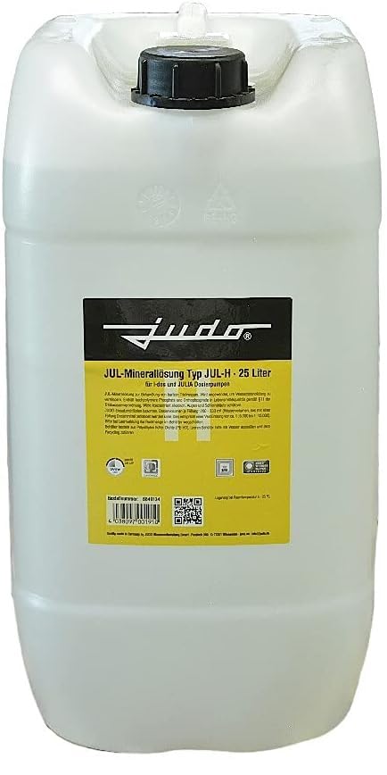 Judo Minerallösung JUL-H für Härtegrad 3, gelb, 25 Liter inkl. SanVo Viskosetuch 25 Liter