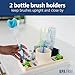 Dr. Brown's 2-in-1 Dry & Prep Silicone Mat, Silicone Baby Bottle Drying Mat with Removable Pegs for Baby Essentials, Built-in Bottle Prep, BPA-Free