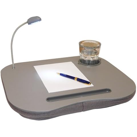 Laptop Desk/Tray with Led Light (906)-Ideal for craftwork, reading or tv dinners Cover