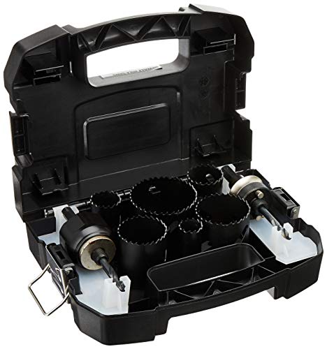 DEWALT DWA1802 2X Electricians Holesaw Set, 9-Piece