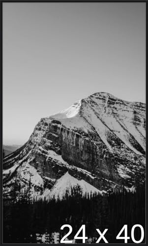 Frame It Easy 24 x 40 Satin Black Metal Frame (Ashford)