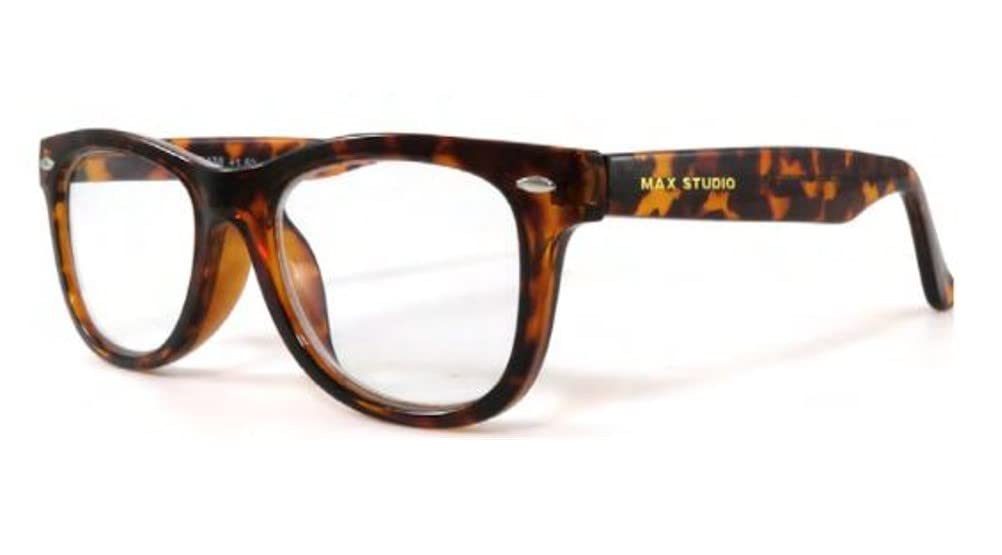 Max Studio 4438 in Brown Tortoise +2.5