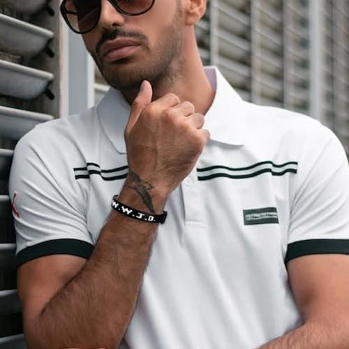 WWJD Bracelets Webbing What Would Jesus Do Bracelet for Men Women Adjustable Christian Woven Wristbands Bulk Religious Jewelry Accessories Gifts2