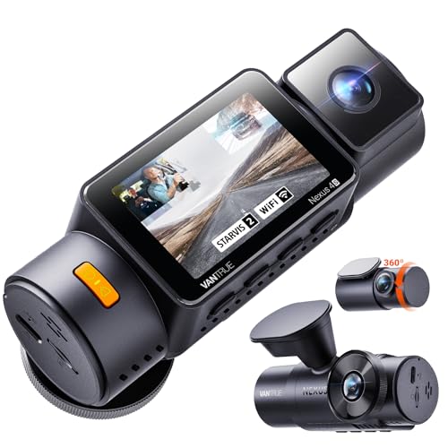 Vantrue New N4S 3 Channel Dash Cam, STARVIS 2 Night Vision, Front...