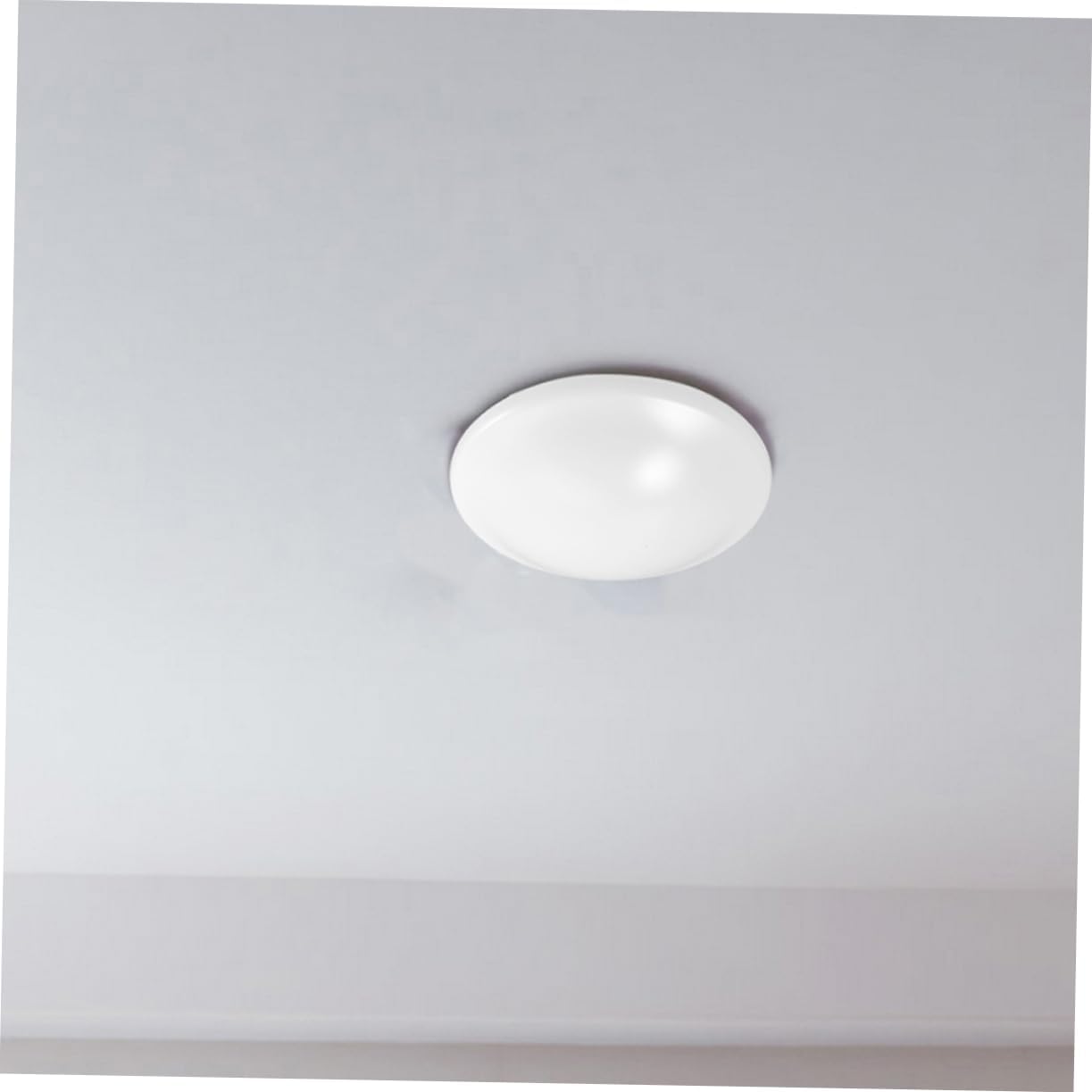 Effortless Install Flush Mount Ceiling Light Cover Plastic Lampshade Replacement Soft Warm Illumination