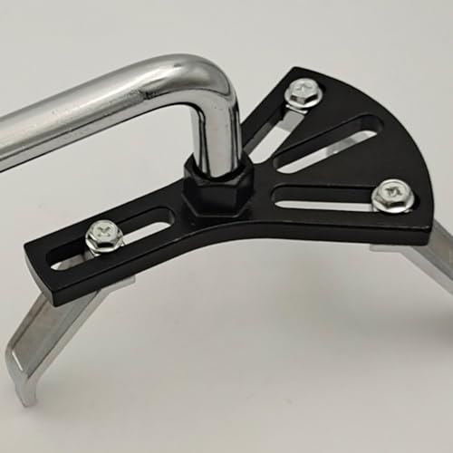 Llave de tanque de gasolina ajustable de 135-185 mm en acero de alto carbono 3