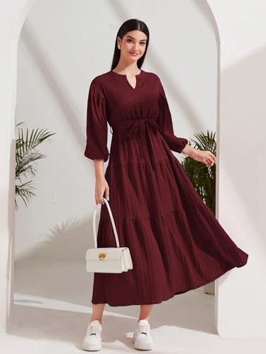 Image of TOPLOT Long Dress for Women || Long One-Piece Outfit || Maxi for Women Stylish (5249)