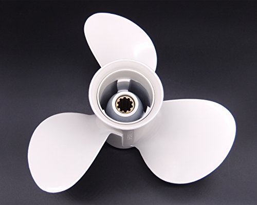 Southmarine 9 7/8X12-F Aluminium Alloy Propeller For Yamaha 20Hp 25Hp 30Hp Outboard Motor 664-45954-01-00 9.875X12 #TOP24
