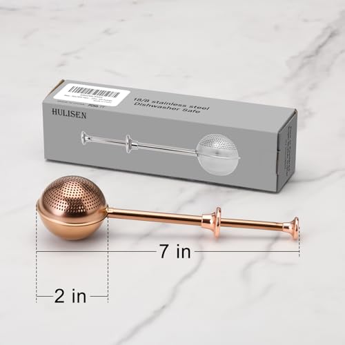 image for HULISEN Flour Duster for Baking, One-Handed Operation, 304 Stainless S