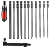 US PRO Set Di 6 Cacciaviti Torx A Stella Extra Lunga, 250 Mm, T10 - Foto 6