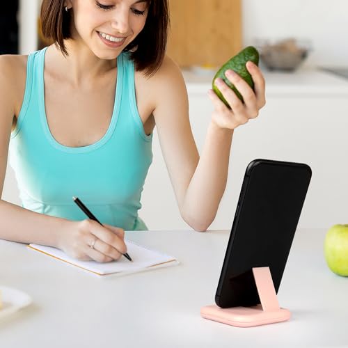 evron USB Adapter Multi Charging Cable Case 2pc Set,Micro USB Cable Gadgets Box with Phone Kickstand,USB C to Micro,Type C to iOS Device,Data Transfer,Card Storage,SIM Card Pin (Pink(Disc+Mirror))