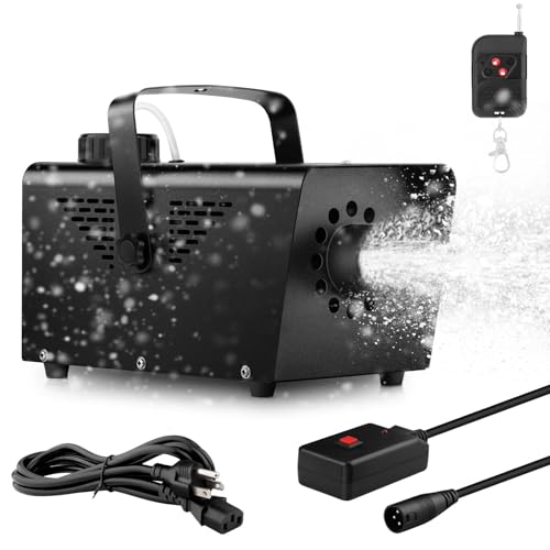 YeeSite 800W Snow Machine for Outdoor Indoor Remote Control