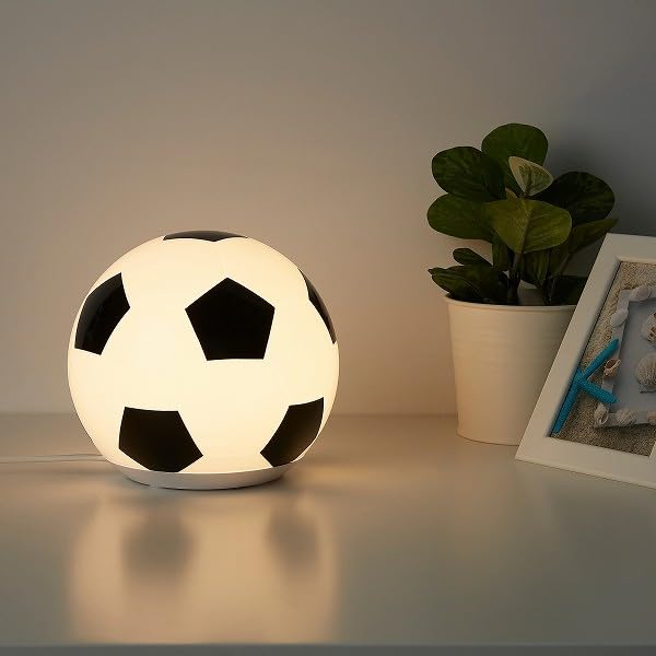 Amazon | IKEA/イケア ANGARNA：LEDテーブルランプ17×18 cm 
