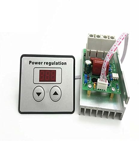 Digital Control SCR Electronic Voltage Regulator AC 220V 10000W 80A Speed Control Dimmer Thermostat