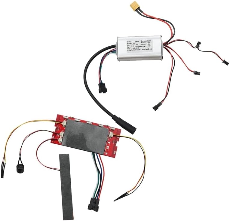 Motherboard Controller Dashboard Kit Electric Scooter Accessories Metal for 8 Inch KUGOO S1 S2 S3 - (Color: Silver)