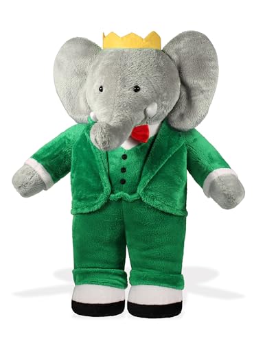 YOTTOY Classics Collection | Classic Standing Babar Soft Stuffed Animal Plush- 13