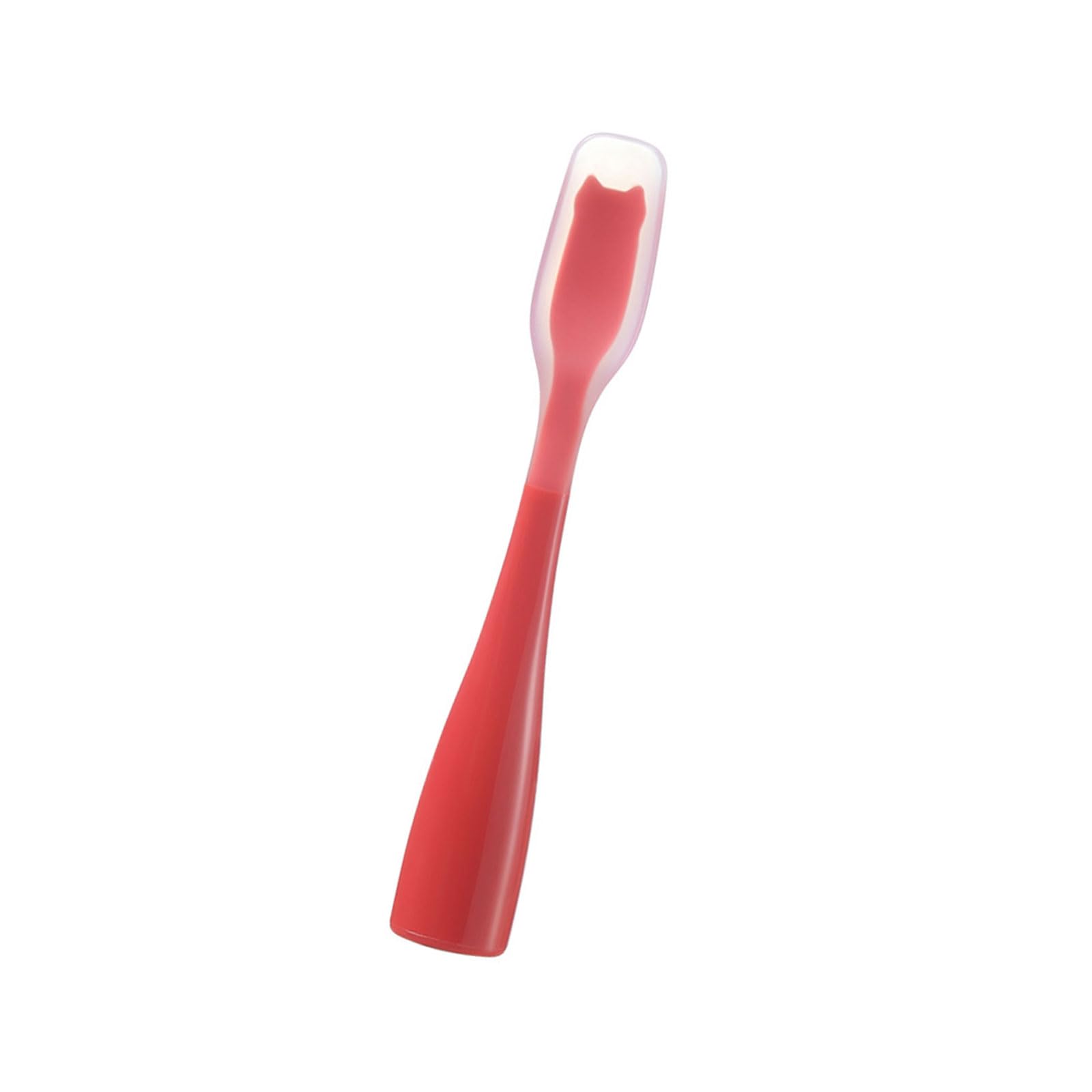 carotoe Stand Silicone Jams Spatula Miniature Baking Tool for Butter Yogurts Spreads Kitchen Utensils with Sturdy Nylon Handle Delicate Kitchen Scraper