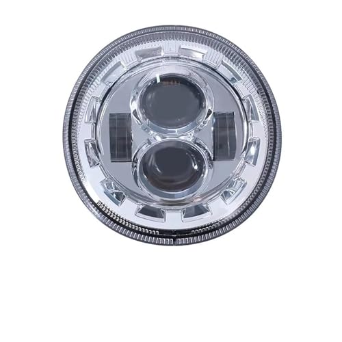 Phare LED chromé Vespa GTS 300 finition premium pour optique avant moto