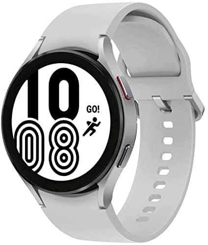 Samsung Electronics Galaxy Watch 4 40Mm Smartwatch With Ecg Monitor Tracker For Health Fitness Running Sleep Cycles Gps Fall Detection Bluetooth Us Version, Silver (Renewed) #TOP1