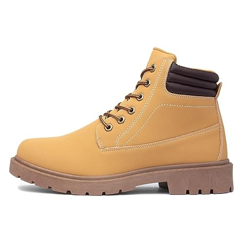 Urban Territory Bill Mens Honey Brown Boot - Size 9 UK - Gold