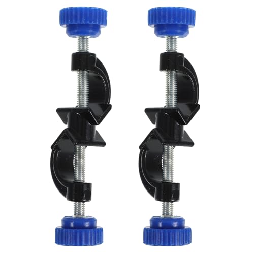 PRETYZOOM 2Pcs Heavy Duty Cross Clamp Grip for Laboratory Stand Support Fixture for Research and Home Use Reliable Laboratory Accessory