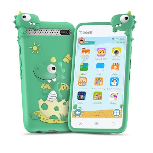 Kids Toy Phone, 3.97-inch Smartphone for Kids with Camera and Music Player, Perfect Toy for Little Explorers, Featuring Over 200 Educational and Brain-Boosting Games, for Aged 3-12 Children.