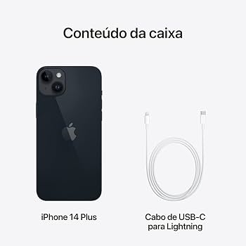 Apple iPhone 14plus ブラック Apple iPhone 14 Plus (512 GB) – Meia noite | Amazon.com.br