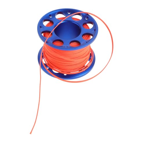 GOOHOCHY Aluminum Alloy Elephant Wire Pulling Wheel Dive Line Reel for Scuba Diving Compact Diving Spool Buoy Finger Spool