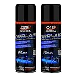 Higienizador Orbi-Air Limpa Ar Condicionado Higienização Automotiva Aroma Classic Kit com 2 - Orbi Química