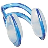 Water Gear Nose Clips for Swimming - Great Fitting One Size Fits Most - Women, Men, Kids - for Swimmers, Snorkelers and Divers- Polycarbonate Nose Clip