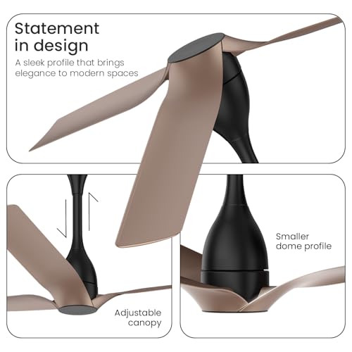 Image of Orient Electric Aerosilent | India's Most Silent Fan | Less than 50dB| 1200mm BLDC Ceiling Fan with Remote | BEE 5-Star Energy-Efficient Fan | Red Dot Design Winner| 5-Year Warranty | Tangerine Brown