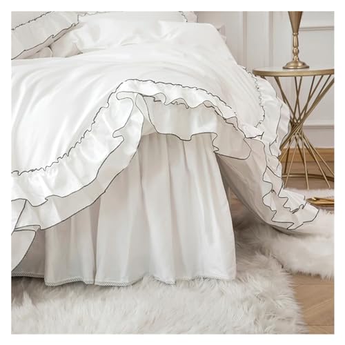 Linge de lit en coton vert style coréen avec housse de couette - 6