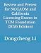 Review and Pretest for NCCAOM and California Licensing Exams in TCM Foundation