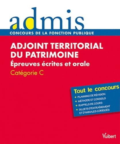 Concours Adjoint territorial du patrimoine - Epreuves écrites et orale - Catégorie C