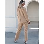 luvamia Women's Two Piece Sets Pants Suits Dressy Business Casual Outfits Professional Blazer Pantsuits Set Work Office - Image 2