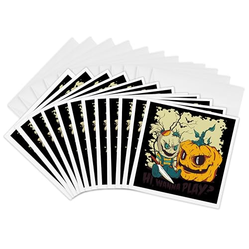 Cartes de vœux zombie et citrouille pour inviter vos amis à votre soirée d'épouvante
