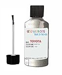 SCOOBYS PAINTS BACK IN THE MIX Touch Up Paint For Toyota Auris Silver 1C0 1996-2018 30Ml Bottle Brush Scratch Stone Chip Repair Pen