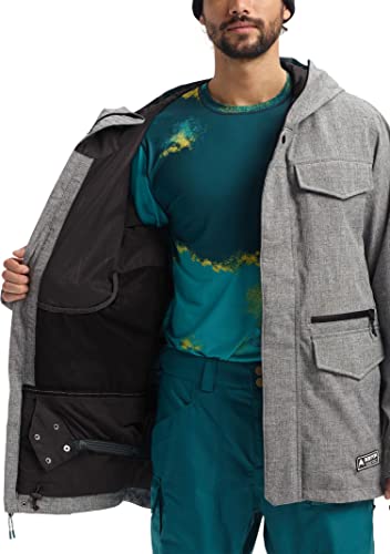 Burton Mens Covert Jacket, Bog Heather New, Large #TOP7